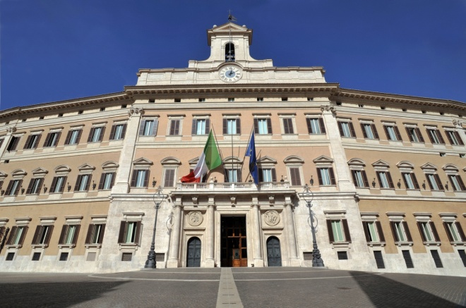 Facciata Camera dei Deputati