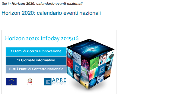Info Day APRE per ERC